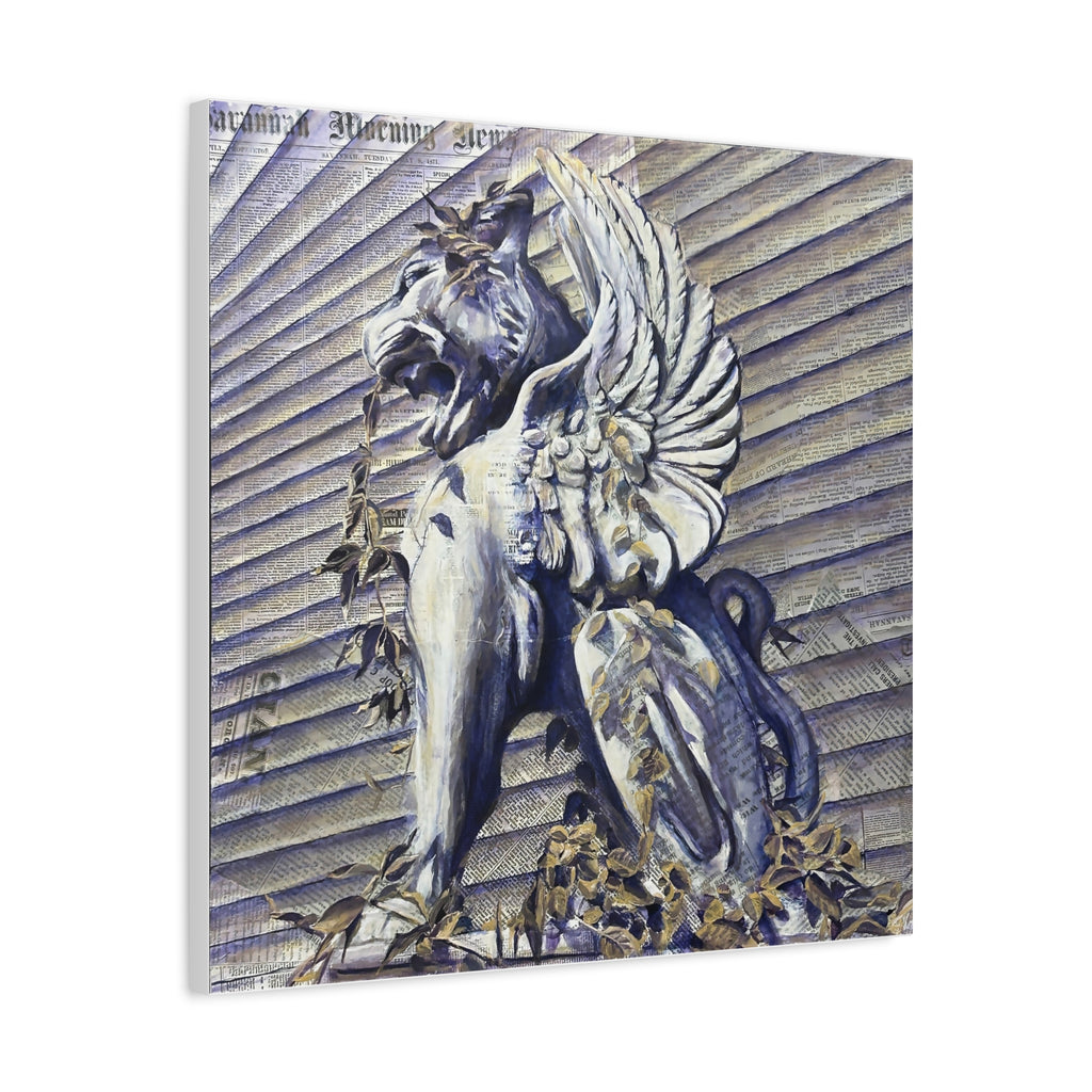 6. Savannah's Shadows: Sentinel II- Matte Canvas, Stretched, 1.25"