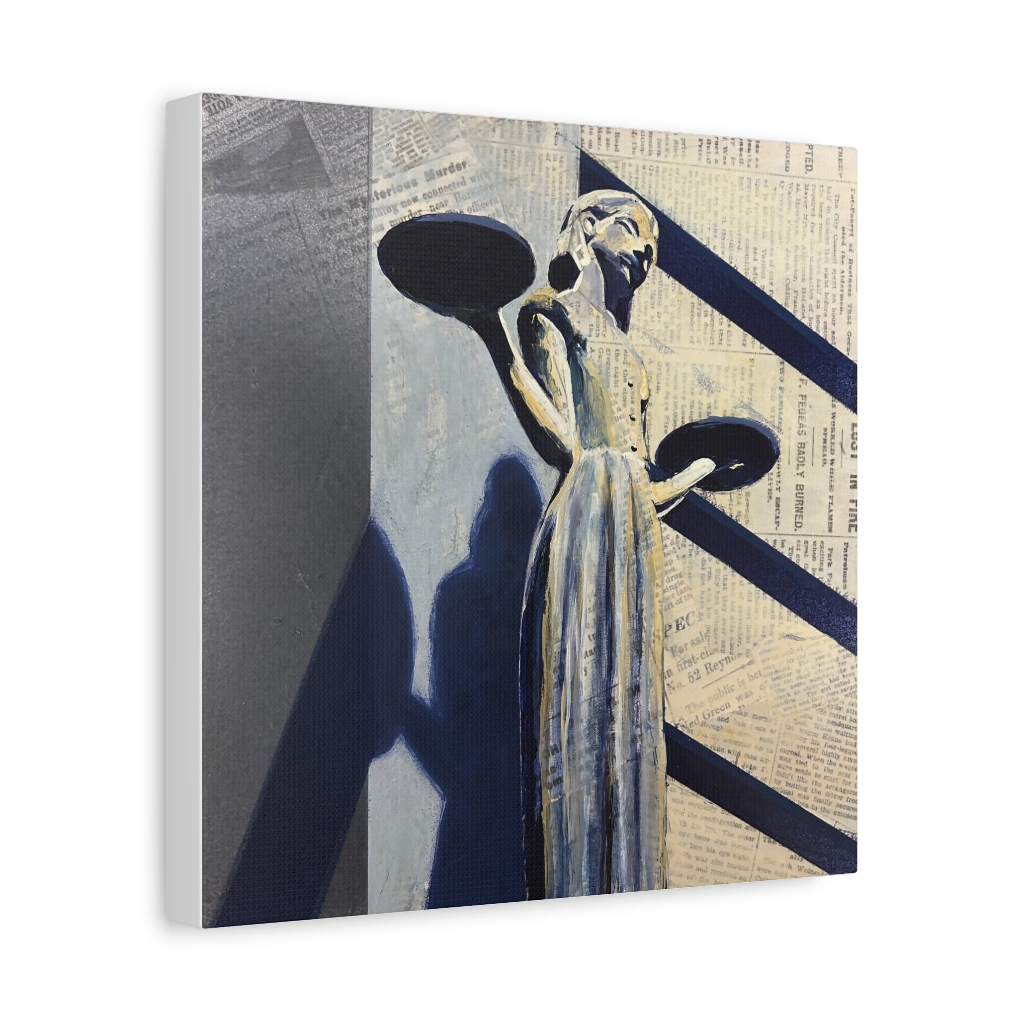 7. Savannah's Shadows: Life in the Balance - Matte Canvas, Stretched, 1.25"