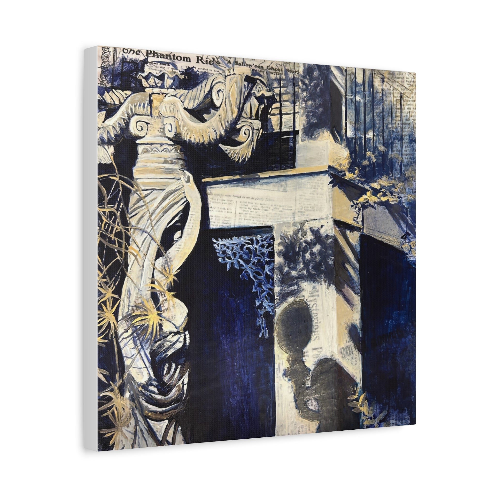 9b. Savannah's Shadows: Huntingdon Mystery - Matte Canvas, Stretched, 1.25"