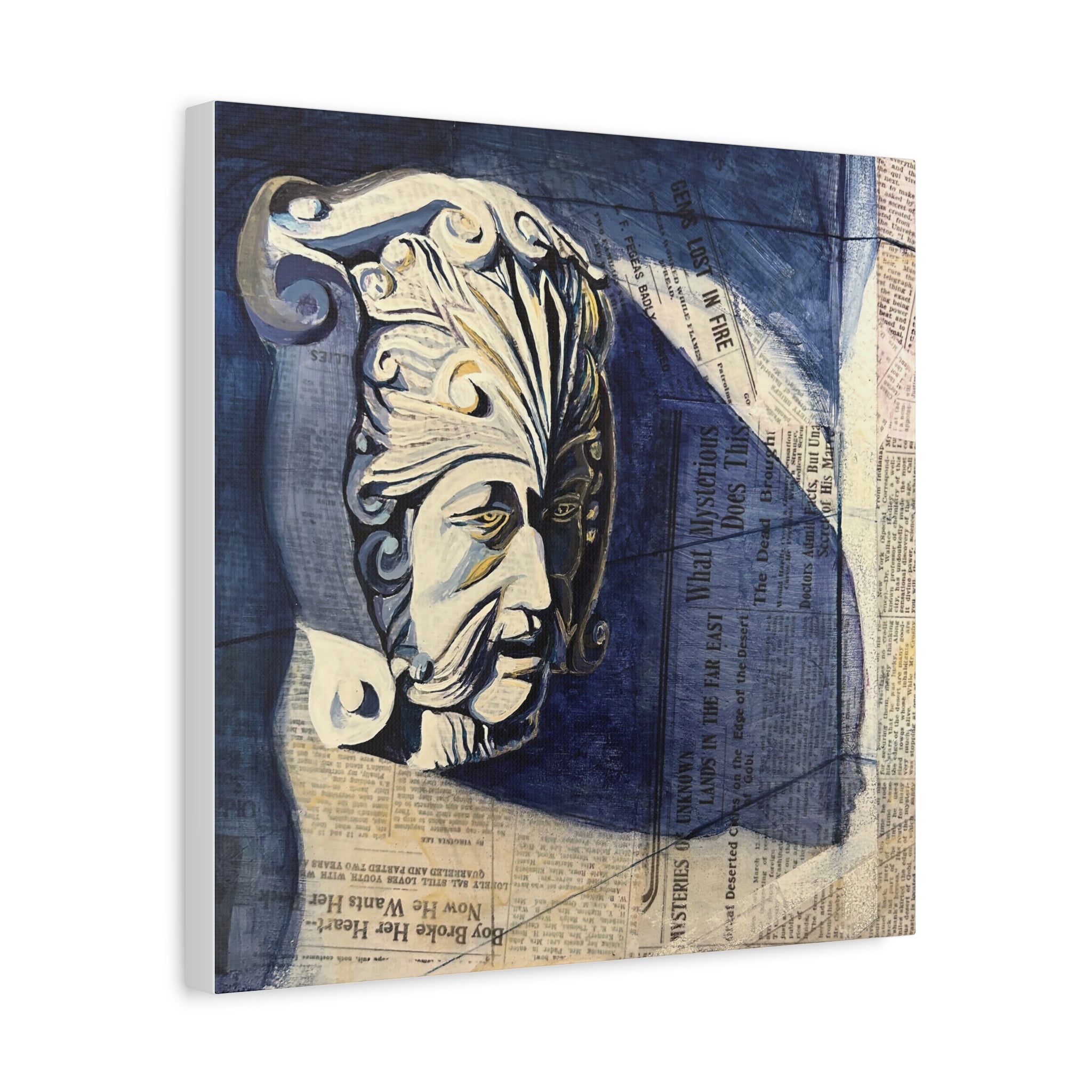 9. Savannah's Shadows: West End Theatrics - Matte Canvas, Stretched, 1.25"