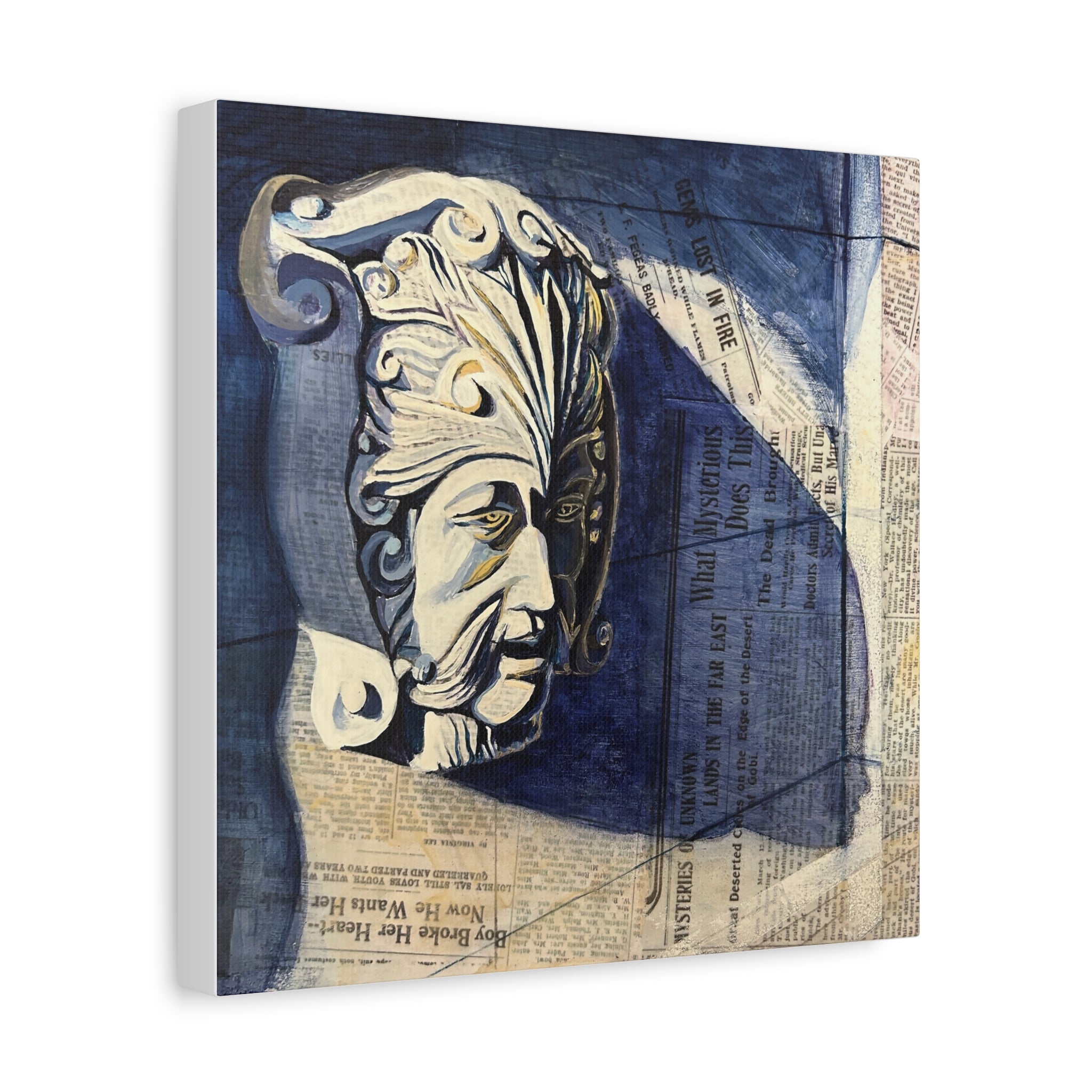 9. Savannah's Shadows: West End Theatrics - Matte Canvas, Stretched, 1.25"