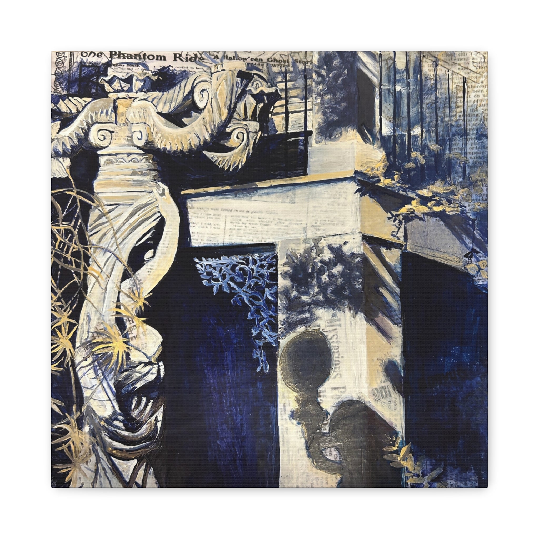 9b. Savannah's Shadows: Huntingdon Mystery - Matte Canvas, Stretched, 1.25"