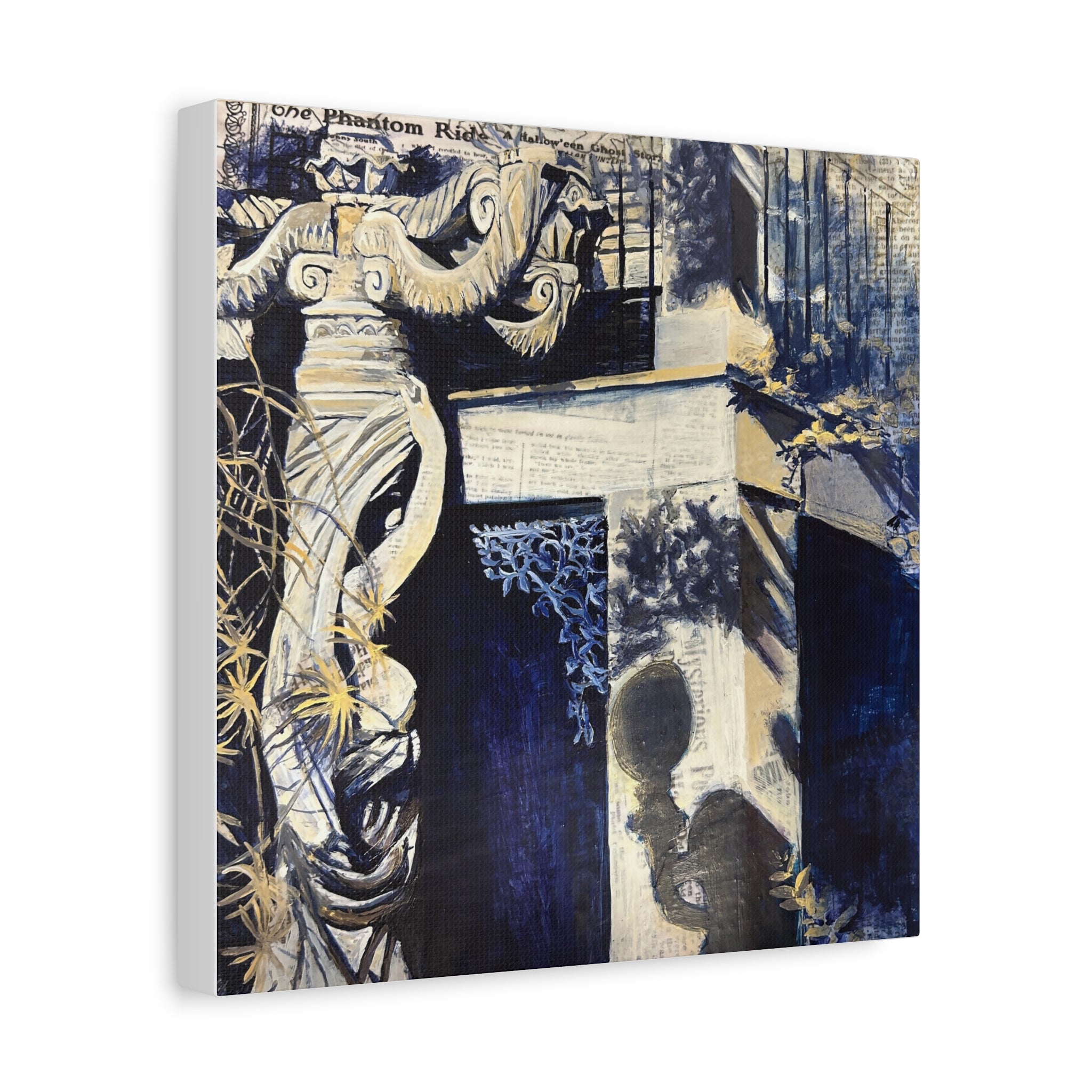 9b. Savannah's Shadows: Huntingdon Mystery - Matte Canvas, Stretched, 1.25"